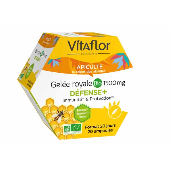 Gelée Royale Bio Défense + Immunité & protection – Vitaflor