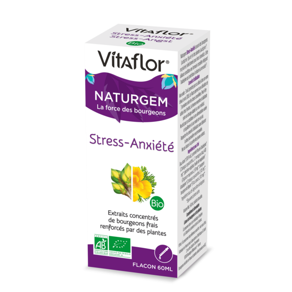 Complexe Stress-Anxiété Bio – Complexe gemmo-phyto – Vitaflor