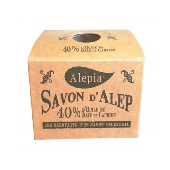 Savon d’Alep – Authentique 40% de laurier – Alepia